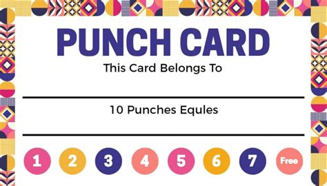 punch rewards examples